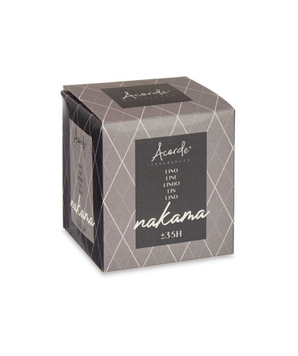 VELA AMBIENTADOR ACORDE VASO LINO X UD 