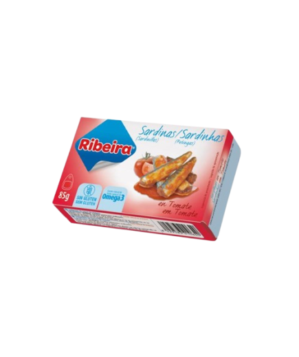 SARDINILLAS RIBEIRA C/TOMATE L/56 GR