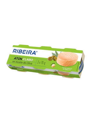ATUN RIBEIRA A/OLIVA 52 GR PACK-3 UD