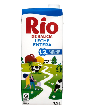 LECHE RIO CLASICA ENTERA BRICK 1,5 L