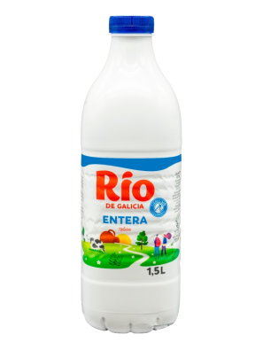 LECHE RIO BOTELLENTERA NATURA ENTERA 1,5 L