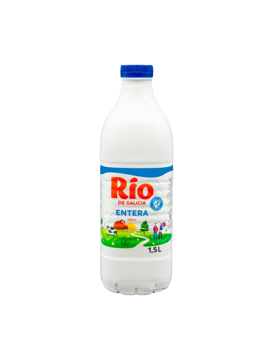 LECHE RIO BOTELLENTERA NATURA ENTERA 1,5 L
