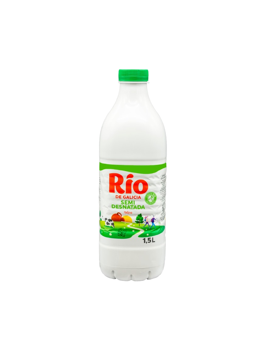 LECHE RIO BOTELLA SEMI-DESNATD. BOT/1.50.L.