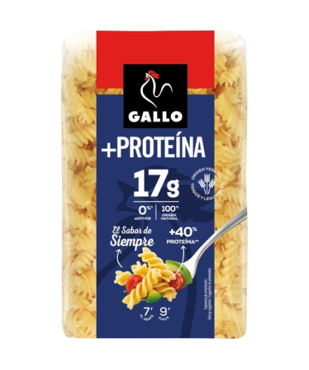 HELICES GALLO PROTEINAS B/400GR