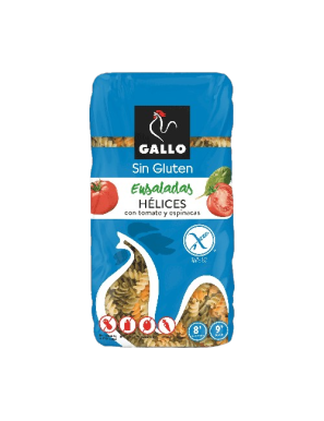 HELICES GALLO S/GLUTEN TRICOLOR ENSALADA B/450 GR