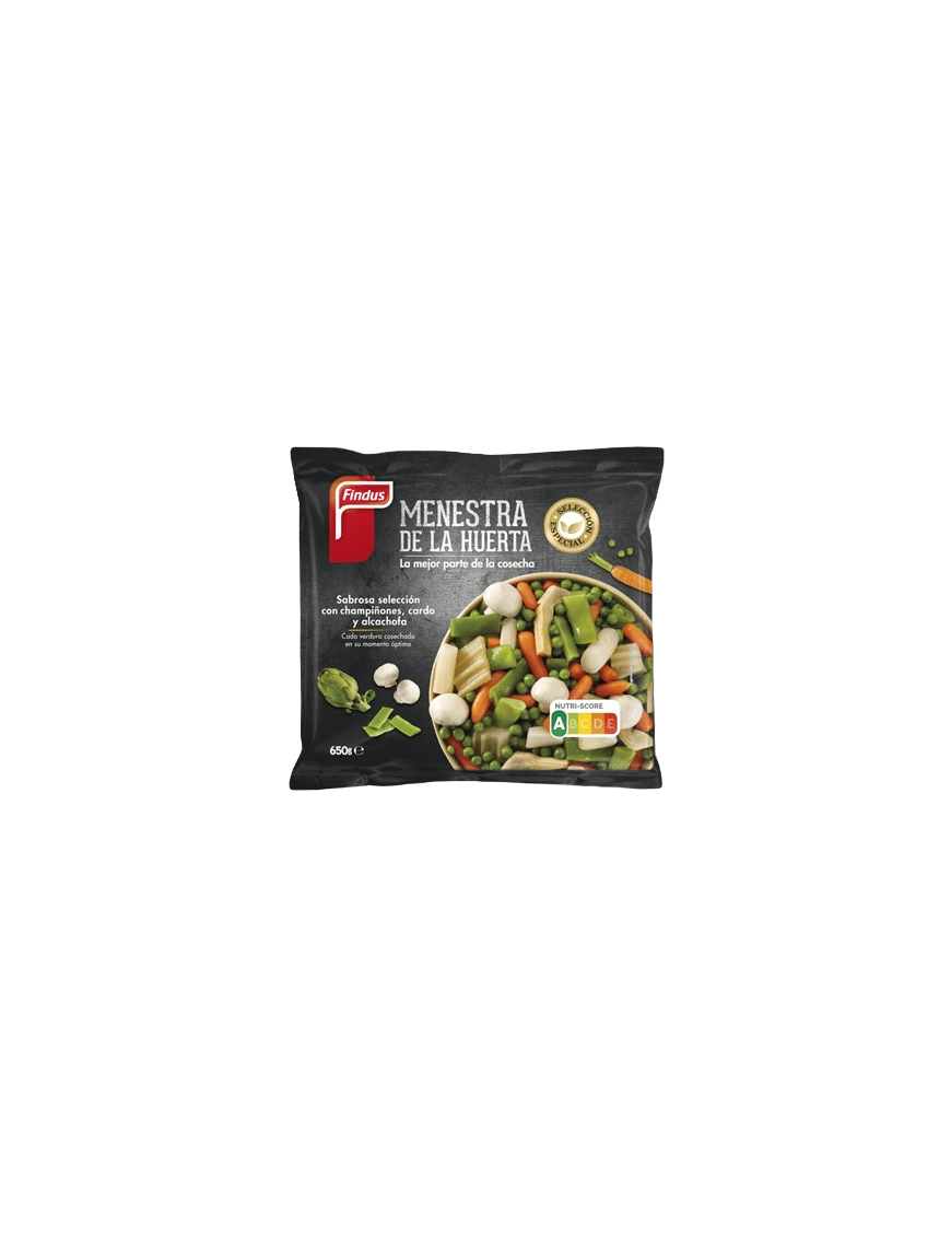 MENESTRA VERDURA DE LA HUERTA FINDUS CONG. B/650GR