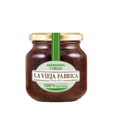 MERMELADA  V/FABRICA 100% NAT.ARAND/FRESA T/C 280G