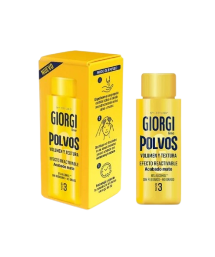 POLVOS GIORGI VOLUMEN Y TEXTURA  BOTE 10 GRAMOS