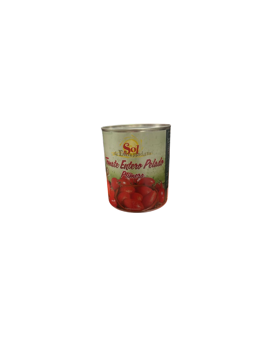 TOMATE ENTERO PELADO SOL EXTREMADURA L/780.GR