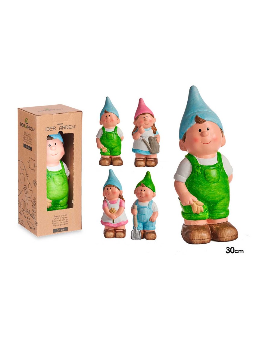 DUENDE CERAMICA IBERGARDEN COLORES 30CM UNIDAD