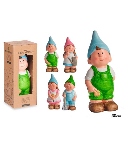 DUENDE CERAMICA IBERGARDEN COLORES 30CM UNIDAD