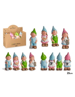DUENDE CERAMICA IBERGARDEN COLORES 25CM UNIDAD