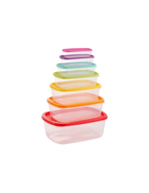 FIAMBRERA PLASTICO LEKNES RECTANGULAR P/7UD