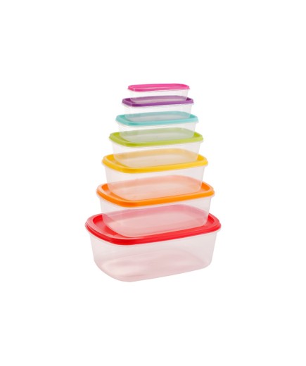 FIAMBRERA PLASTICO LEKNES RECTANGULAR P/7UD