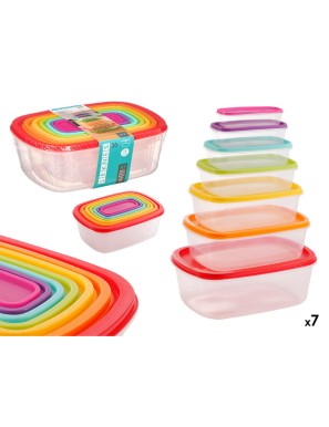 FIAMBRERA PLASTICO LEKNES RECTANGULAR P/7UD