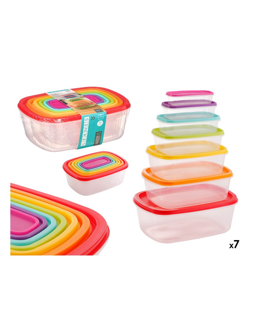 FIAMBRERA PLASTICO LEKNES RECTANGULAR P/7UD