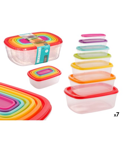FIAMBRERA PLASTICO LEKNES RECTANGULAR P/7UD
