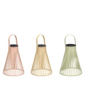 LAMPARA SOLAR CONICA COLORES UNIDAD