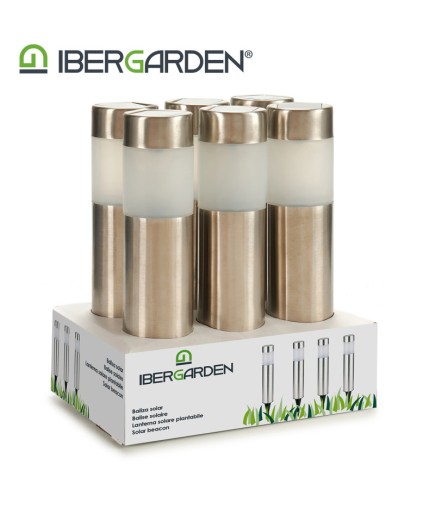 BALIZA SOLAR ACERO IBERGARDEN UNIDAD