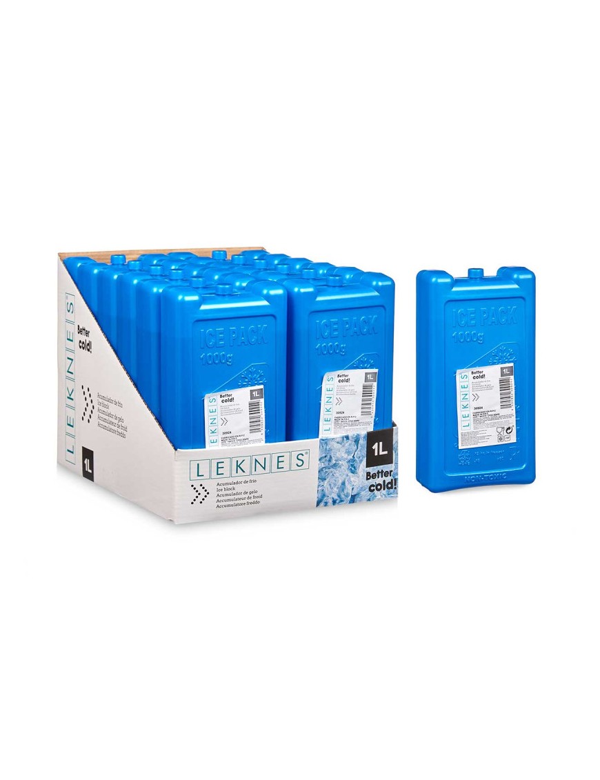 BLOQUE ACUMULADOR DE FRIO LEKNES 1L UNIDAD