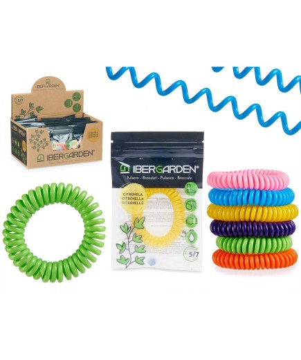 PULSERA CITRONELA IBERGARDEN COLORES UNIDAD