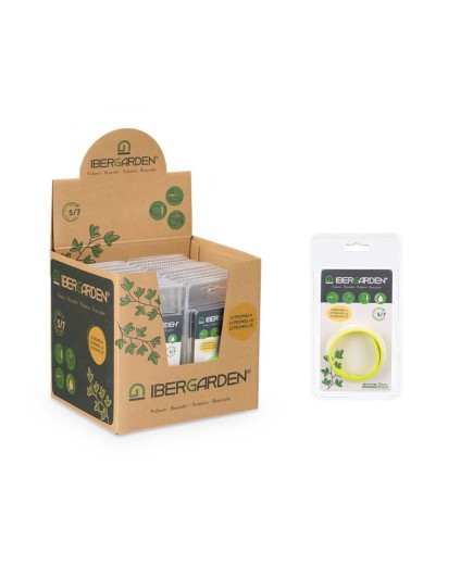 PULSERA CITRONELA IBERGARDEN VERDE UNIDAD