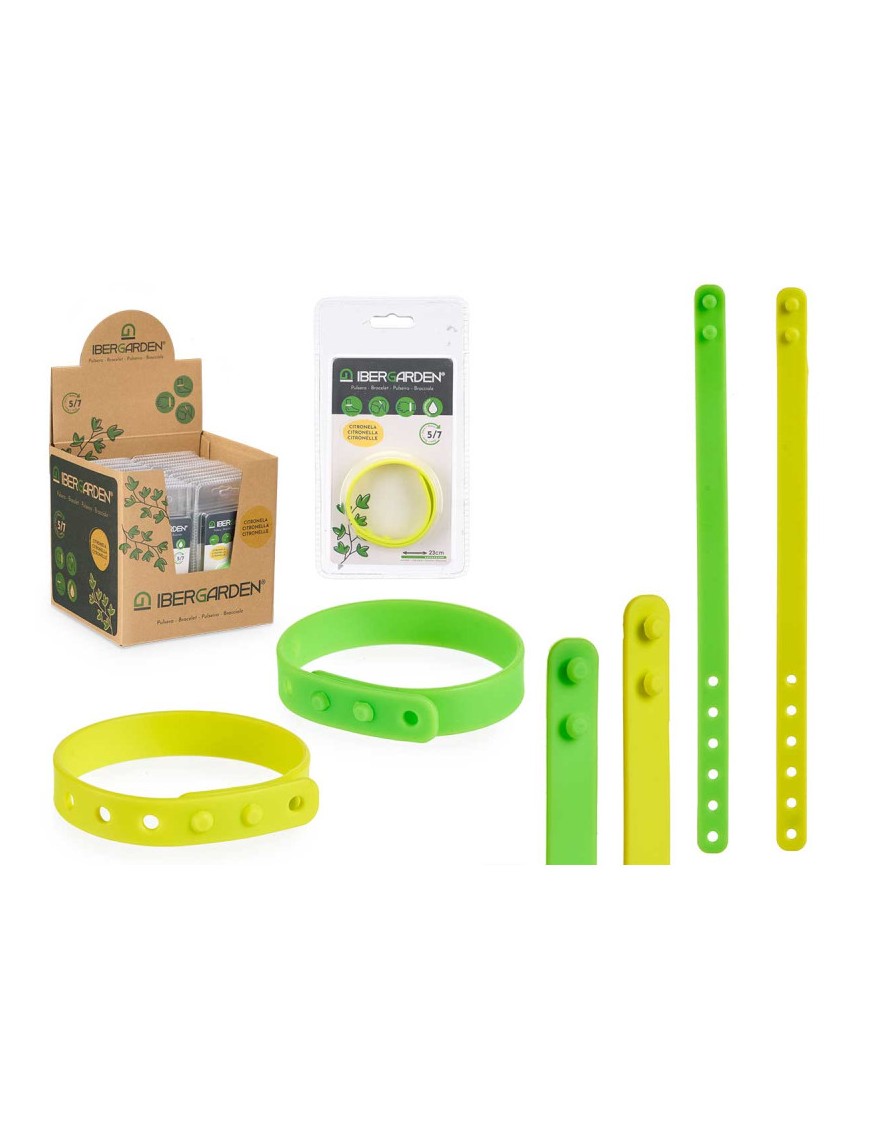 PULSERA CITRONELA IBERGARDEN VERDE UNIDAD