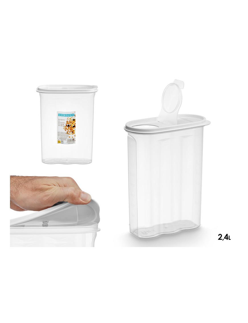 RECIPIENTE MULTIUSOS LEKNES 2.4L UNIDAD