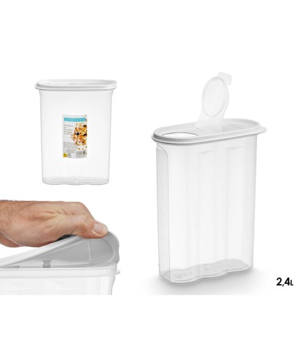 RECIPIENTE MULTIUSOS LEKNES 2.4L UNIDAD