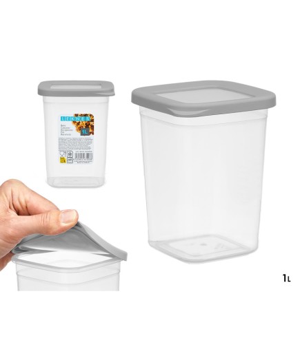 RECIPIENTE MULTIUSOS LEKNES 1L UNIDAD