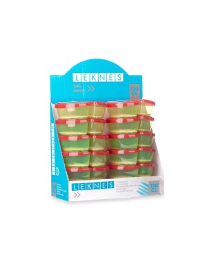 ENVASE TAPER LEKNES FRUTA Y VEGETALES 1.2L UNIDAD