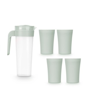 JARRA 1.4L+ 4 VASOS COLORES UNIDAD