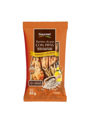 PAN BARRITA GOURMET CON PIPAS B/83 GR
