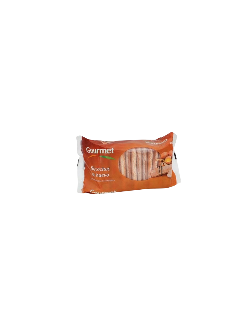 BIZCOCHO DE HUEVO GOURMET B/400GR