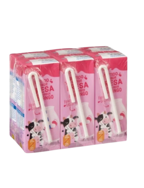 BATIDO FRESA GOURMET 200 ML PACK-6 UD