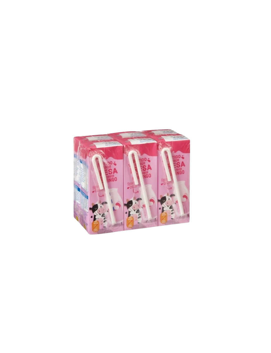 BATIDO FRESA GOURMET 200 ML PACK-6 UD