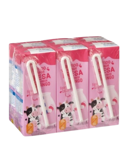BATIDO FRESA GOURMET 200 ML PACK-6 UD