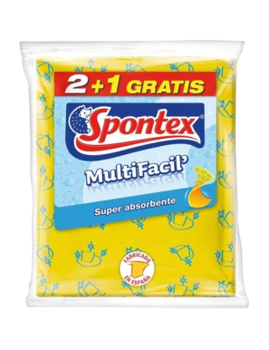 BAYETA SPONTEX MULTIFACIL P/3UD