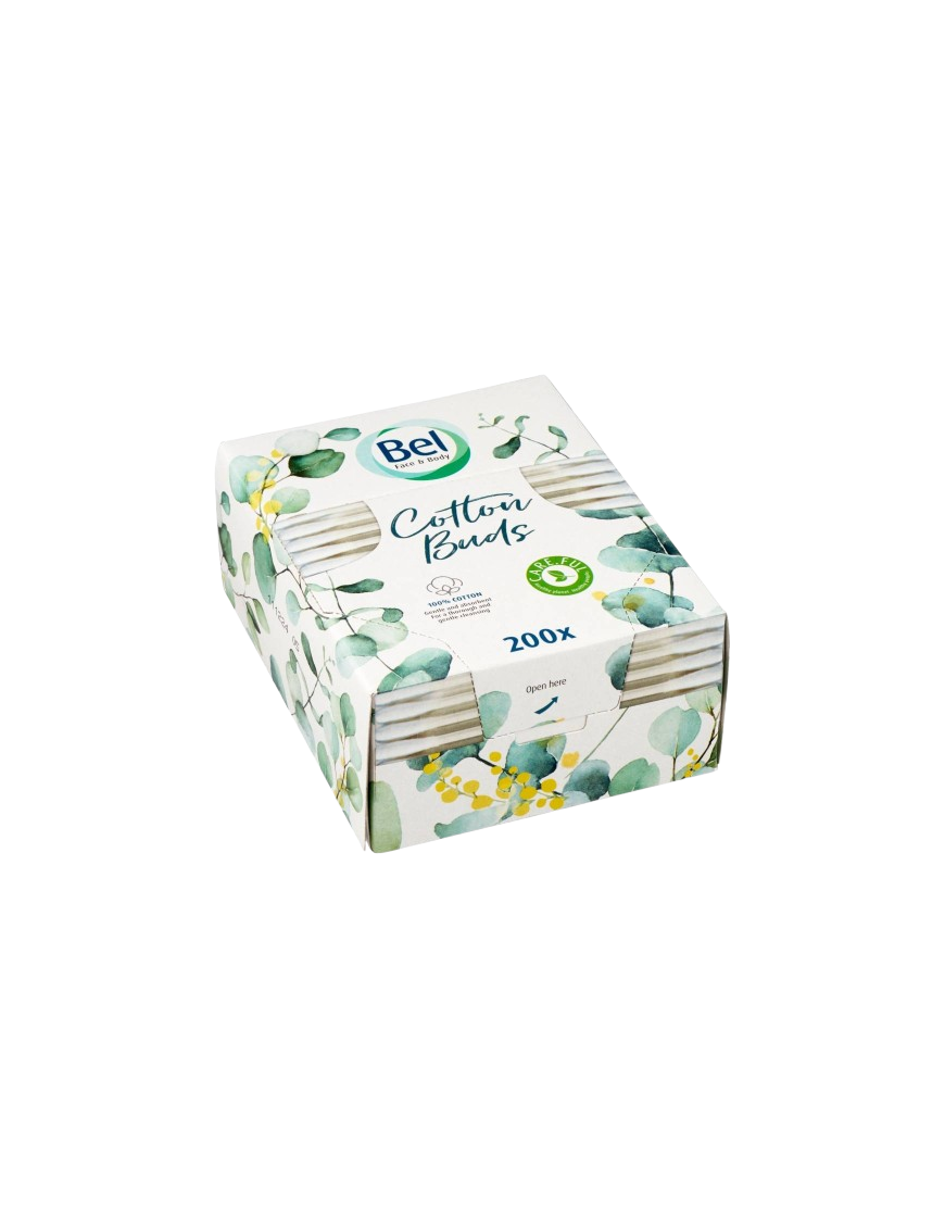BASTONCILLOS ALGODÓN BEL  F&B CAJA 200 UD