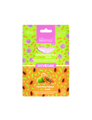 MASCARILLA FACIAL IDC DUO ARCILLA ROSA+ PAPAYA UD