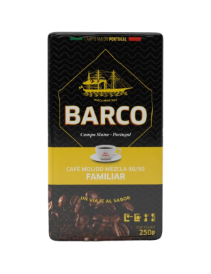 CAFE EL BARCO MOLIDO MEZCLA PAQ/ 250 GR