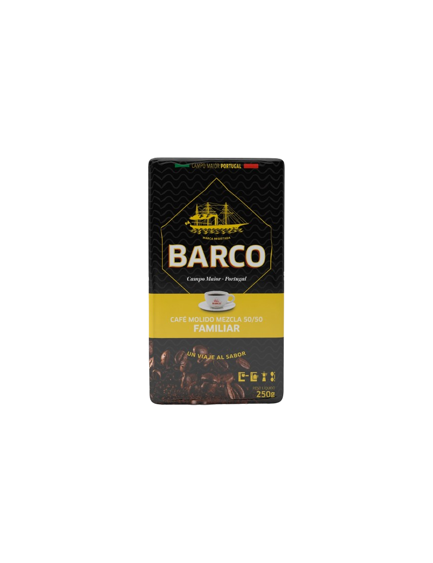 CAFE EL BARCO MOLIDO MEZCLA PAQ/ 250 GR