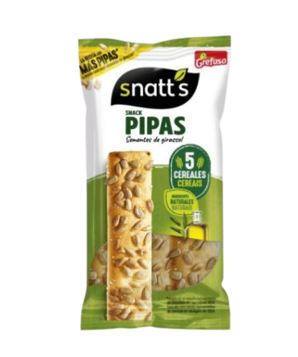 APERITIVOS SNATT´S PALITO PIPA PLANA B/60GR