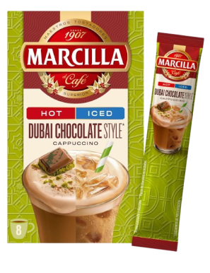 CAFE MARCILLA SOLUBLE CAPUCCINO DUBAI 8UD P/120GR