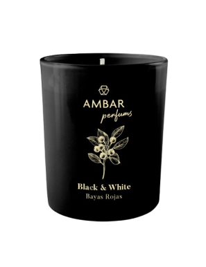 VELA AMBIENTADOR AMBAR B&W BAYAS ROJAS X UD