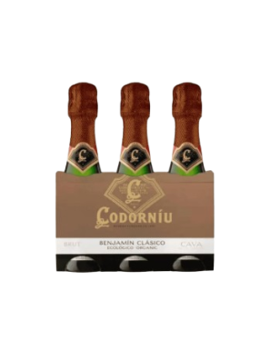 CAVA CODORNIU BENJAMIN BRUT PACK-3 B/20.CL