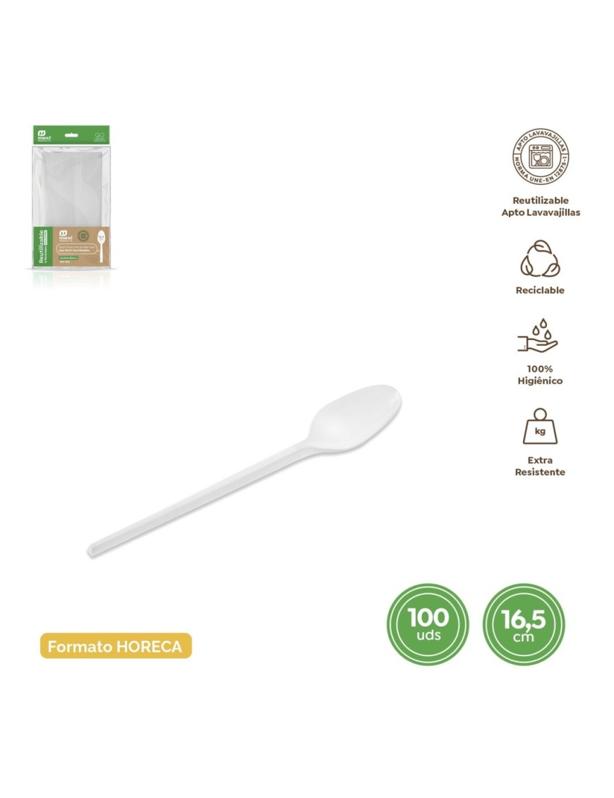 CUCHARA PLAST.GRANDE RF/5150R B/100 UD