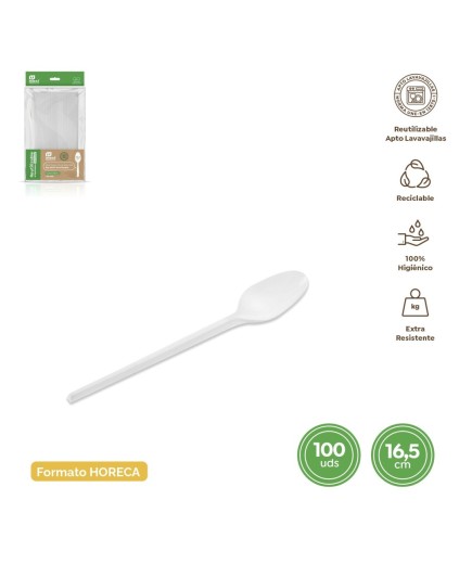 CUCHARA PLAST.GRANDE RF/5150R B/100 UD