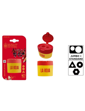 PP SACAPUNTAS C/DEPOSITO SELECCION ESPAÑOLA UNIDA 