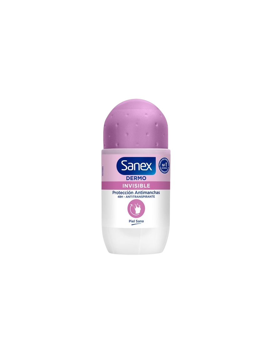 DESODORANTE SANEX DERMO INVISIBLE ROLLON 50 ML